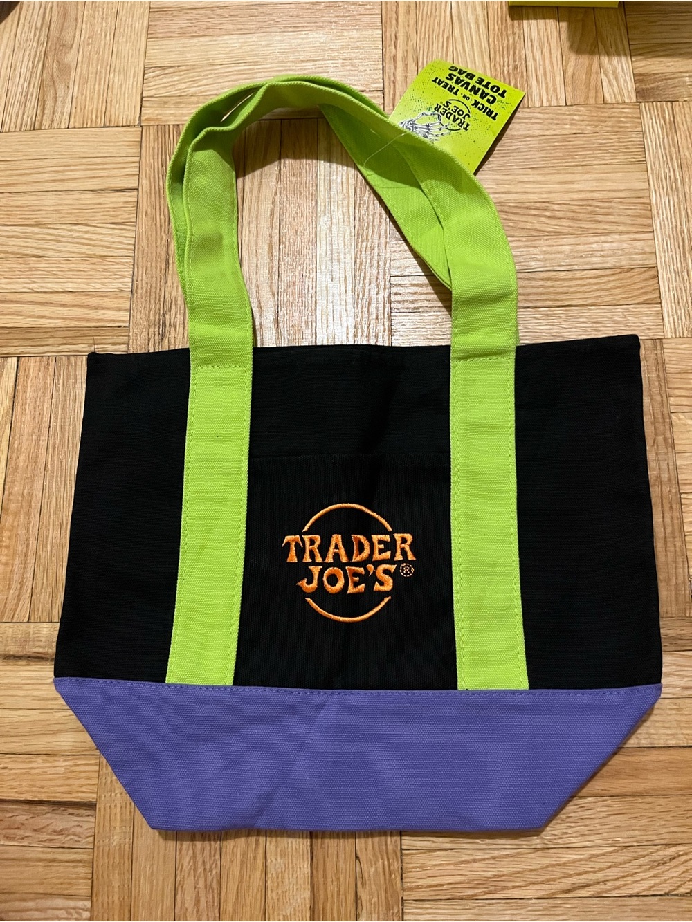 NWT Trader Joe’s Halloween Trick-or-Treat Canvas Tote Bag